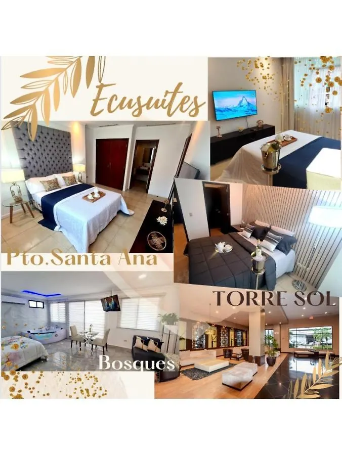 Ecusuites Torresol I Parking Trade Center - Gye Airport Guayaquil Daire