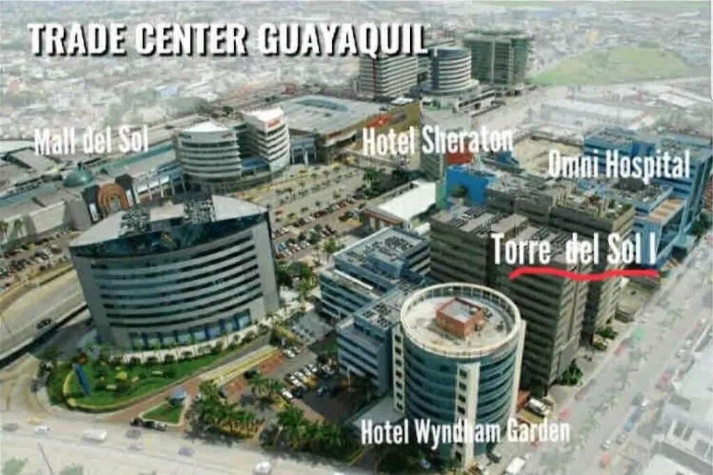 Apartamento Ecusuites Torresol I Parking Trade Center - Gye Airport Guayaquil